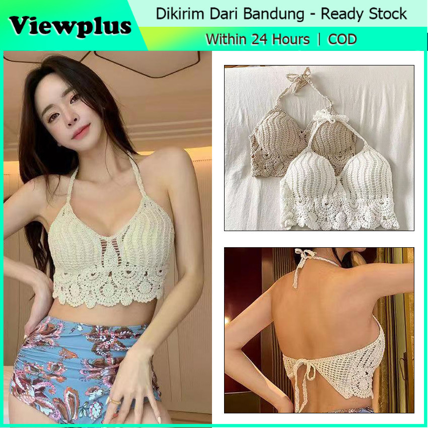 Jual Bra Bikini Bali Rajut Pantai Bh Rajut Bikini Pantai Sexy Brikini