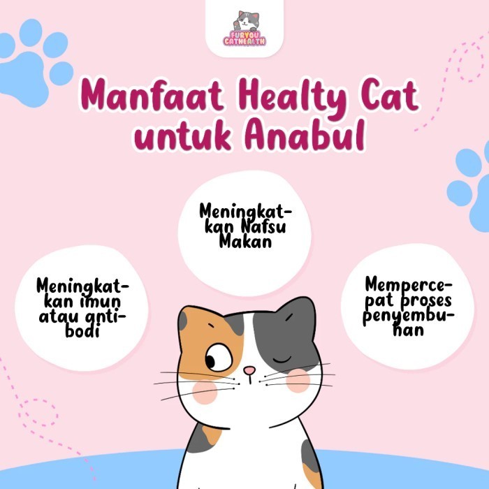 Jual NEW FURYOU Healty Cat Vitamin Kucing Imun Dan Napsu Makan