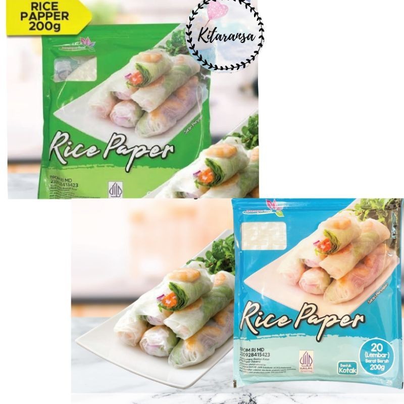 Jual Rice Paper Rice Paper Bulat Rice Paper Kotak Rice Paper Shopee