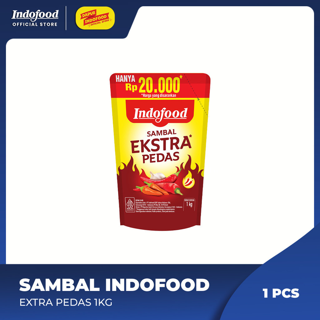 Jual Sambal Ekstra Pedas Pouch Kg Shopee Indonesia