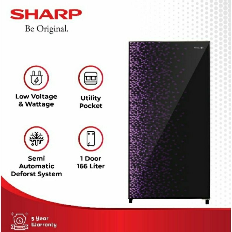 Jual Sharp Sj X Mg Shine Khusus Kargo Paking Kayu Lemari Es Kulkas