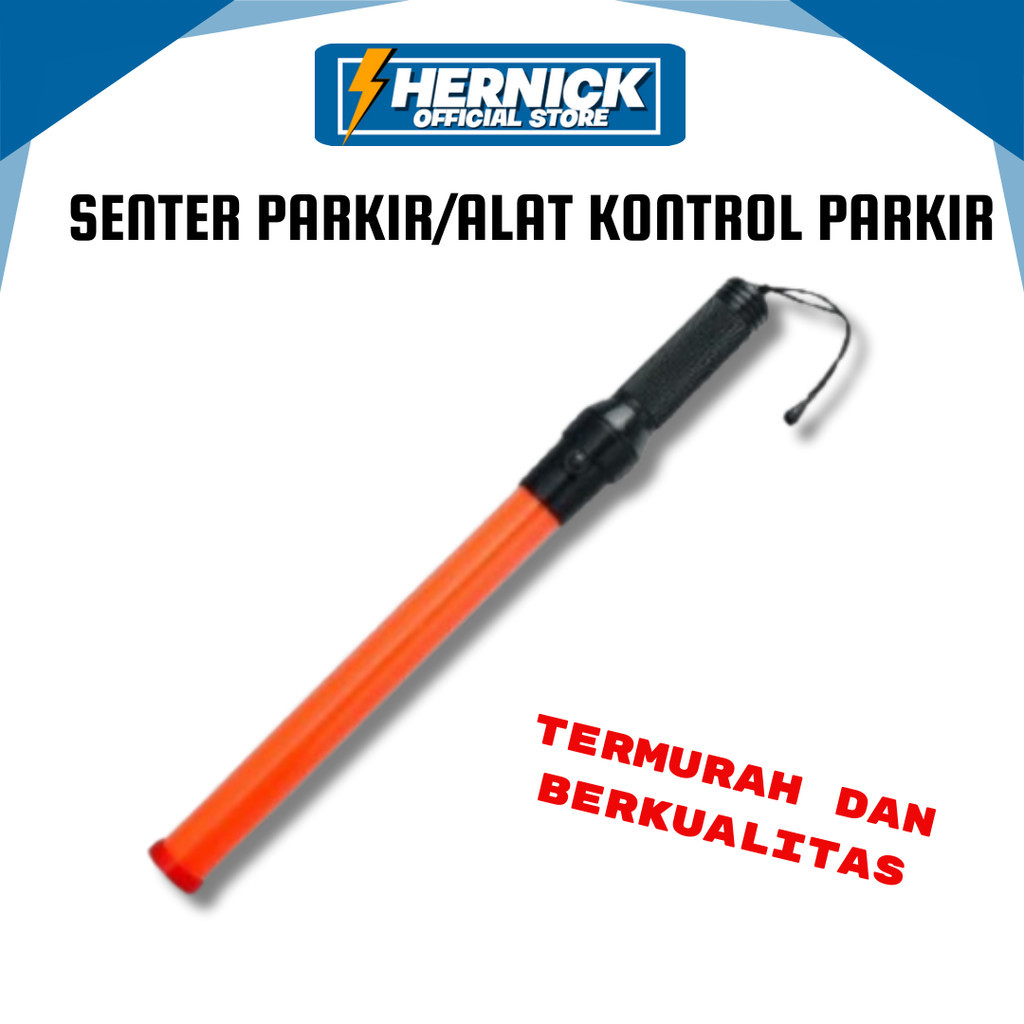 Jual Senter Parkir Tongkat Parkir Lalin Stik Parkir 41cm 53cm