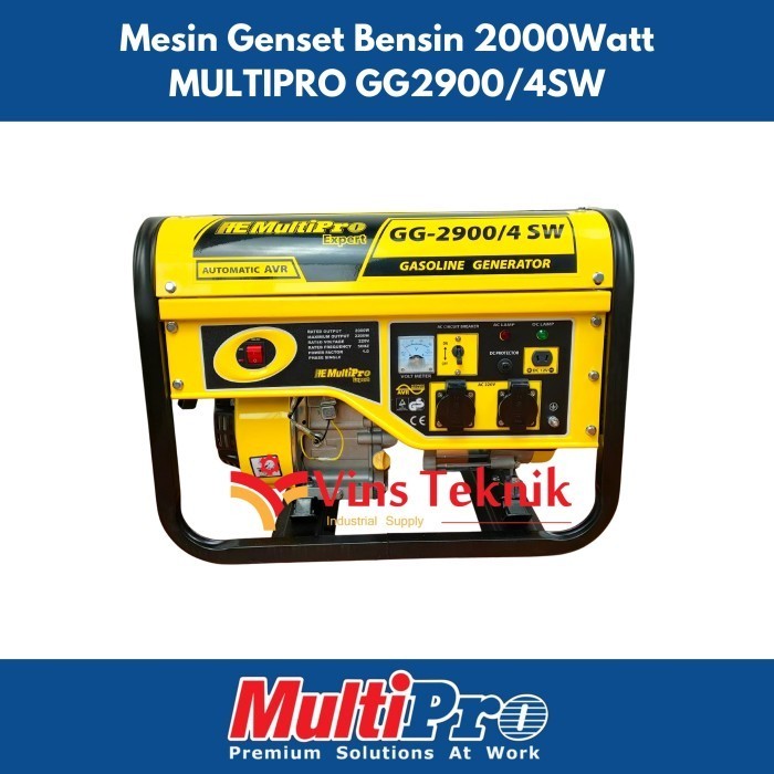 Jual Multipro Gg Genset Watt Genset Bensin Tak Gg