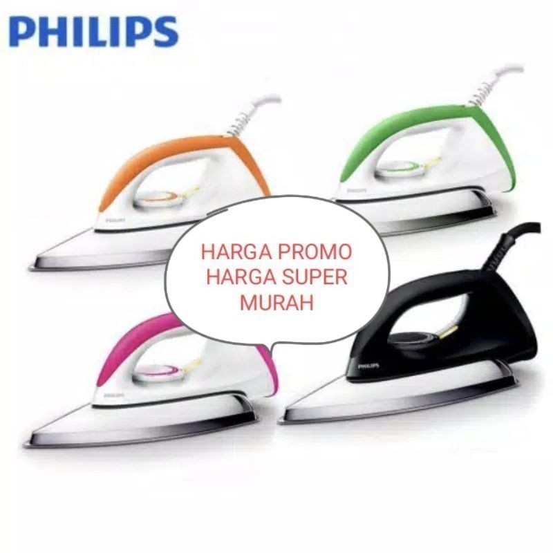 Jual Setrika Philips HD1173 Strika Philips Classic HD1173 Gosokan