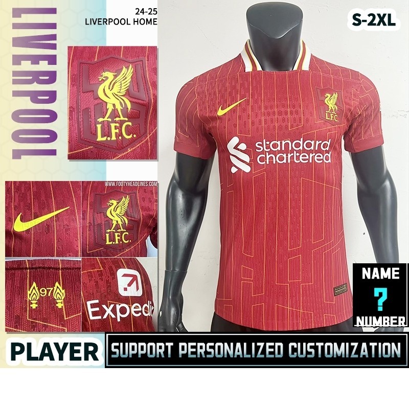 Jual JERSEY LIVERPOOL HOME PLAYER ISSUE 2024 2025 JERSEY PLAYER ISSUE