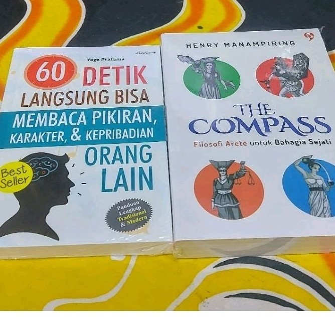 Jual Paket Buku Detik Lansung Bisa Membaca Pikiran Karakter Dan