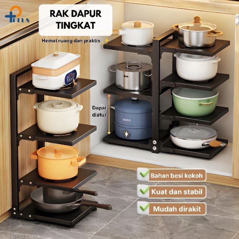 Jual SWY33 Pplus Wastafel Dapur Di Bawah Rak Rak Pot Kabinet Atas