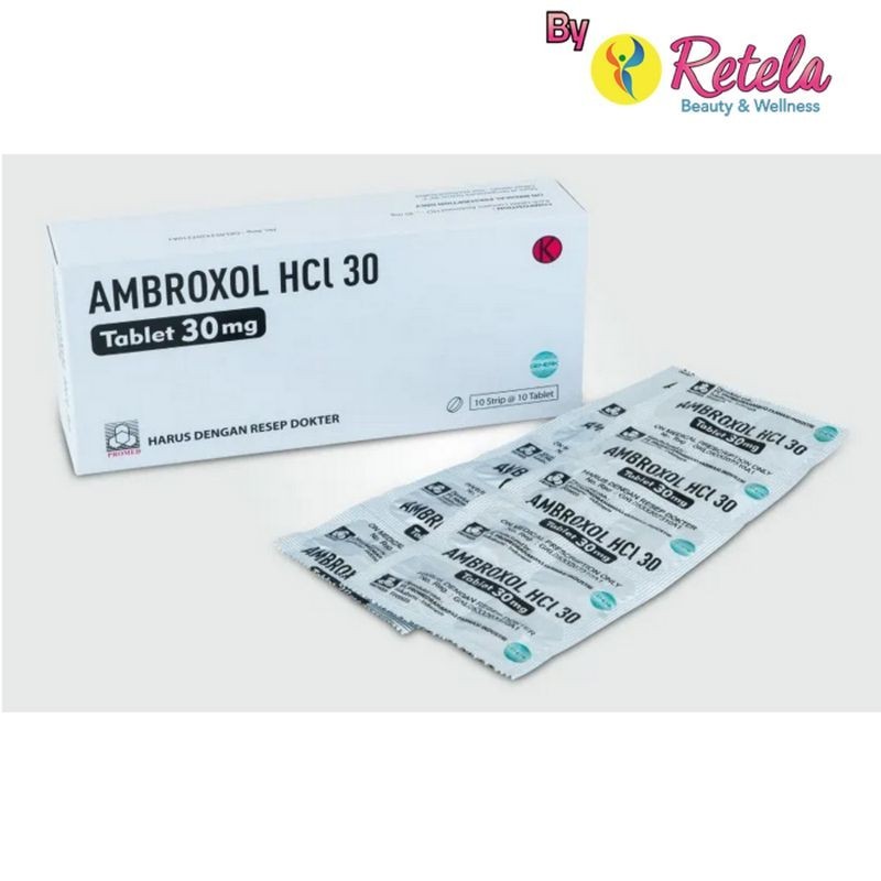 Jual AMBROXOL 30MG 1 STRIP 10 TABLET GEN PRO Shopee Indonesia