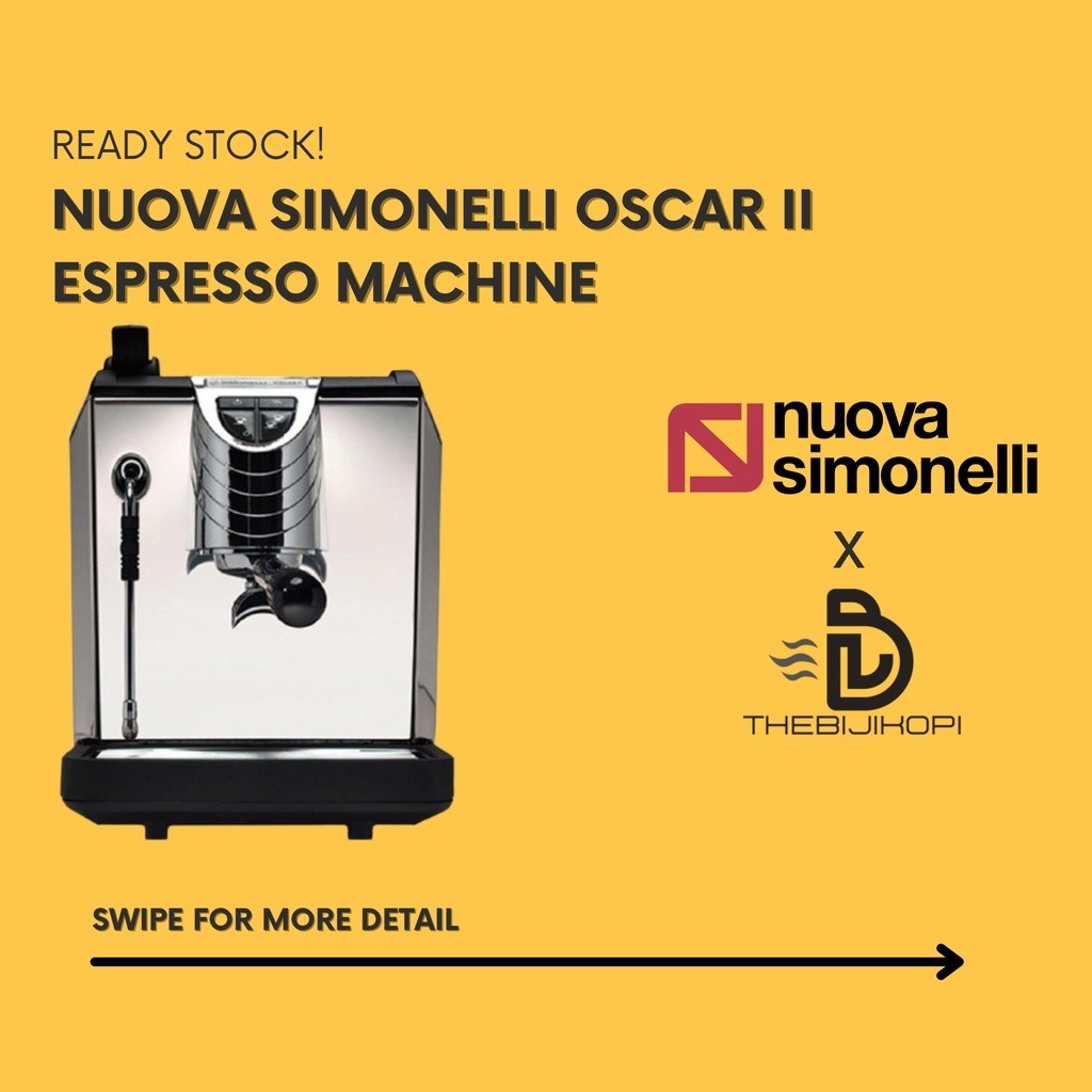 Jual Mesin Kopi Espresso Coffee Nuova Simonelli Oscar II Oscar 2 NEW