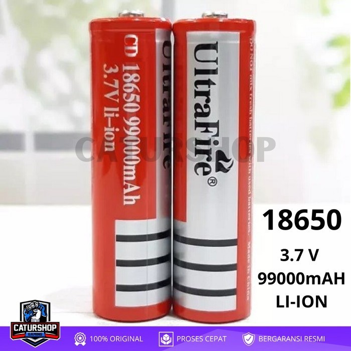 Jual Battery Ultrafire Mah V Rechargeable Lithium Li Ion