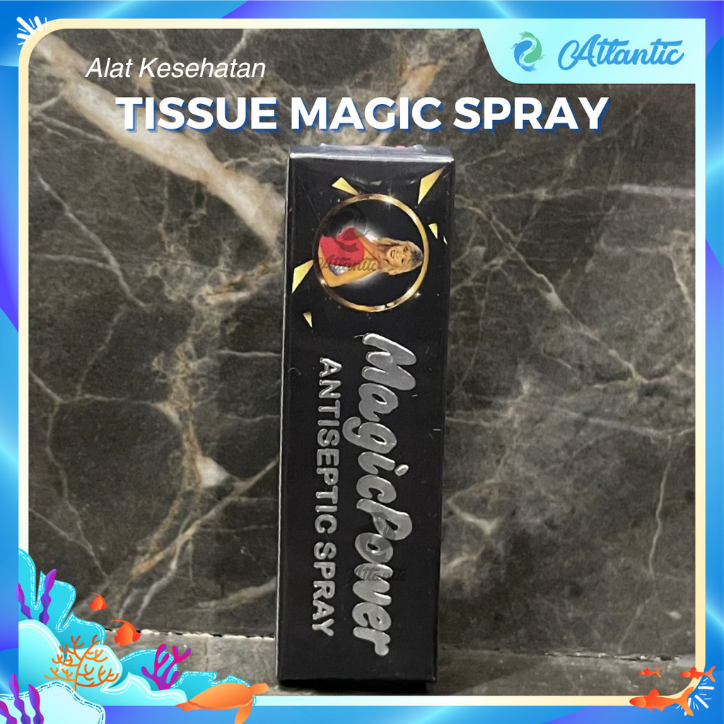 Jual Tissue Magic Power Antiseptic Spray Pria Tahan Lama Magic Power