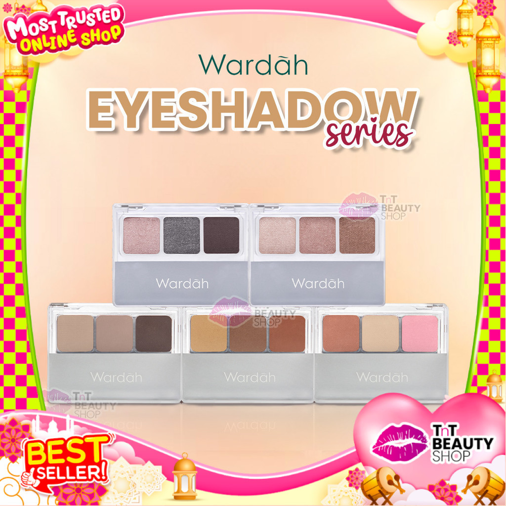 Jual Wardah Eyeshadow Series Classic Nude Colors Eye Shadow A M