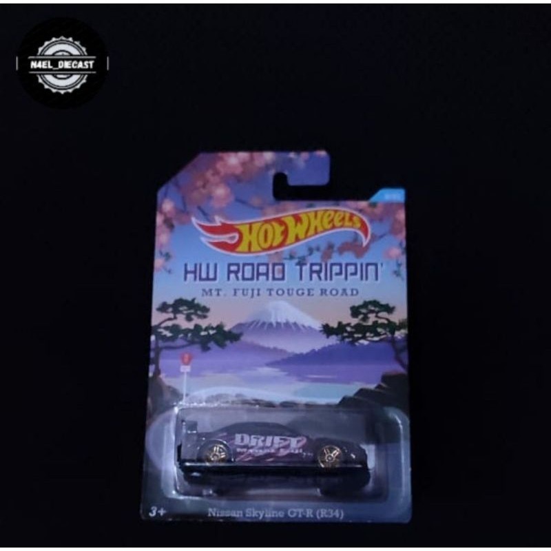 Jual Hotwheels Nissan Skyline Gt R R Road Trippin Rare Shopee