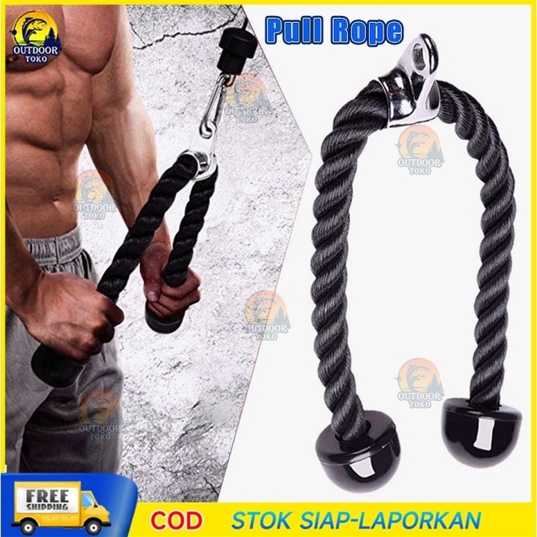 Jual Rope Gym Rope Tricep Rope Triceps Muscle Exercise Rope Tali