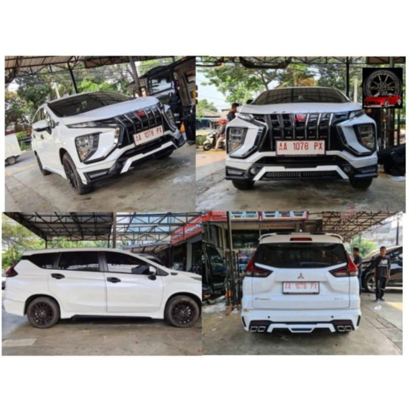 Jual FULLSET BODYKIT MITSHUBISHI XPANDER MODEL VAZZOMA SPOILER ORI