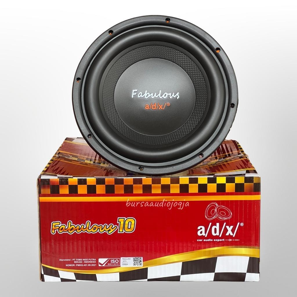 Jual Subwoofer ADX Fabulous 10 Inch Double Coil Shopee Indonesia