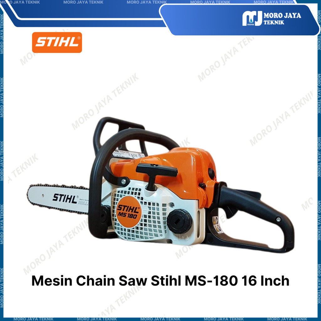 Jual Mesin Chain Saw Stihl MS 180 16 Inch ORIGINAL Mini Boss Shopee