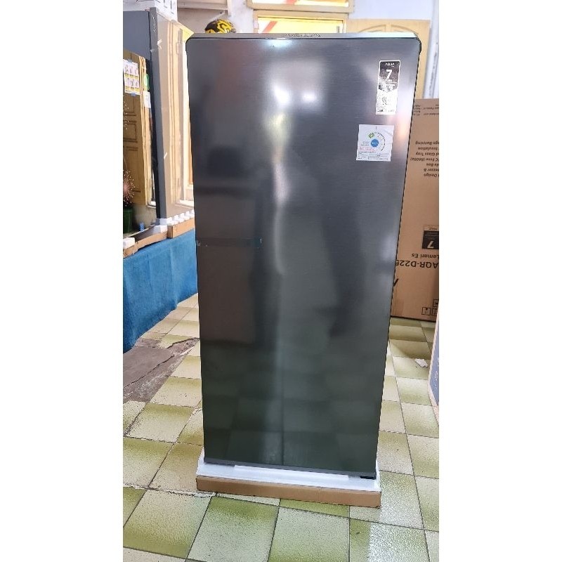 Jual Kulkas Pintu Aqua Aqr D Shopee Indonesia