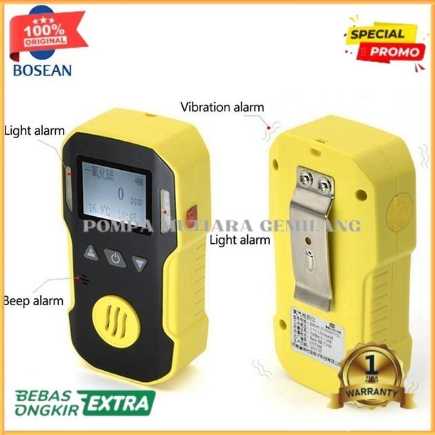 Jual No Gas Detector Nitrogen Dioxide Bosean Leak Monitor Nitrogen