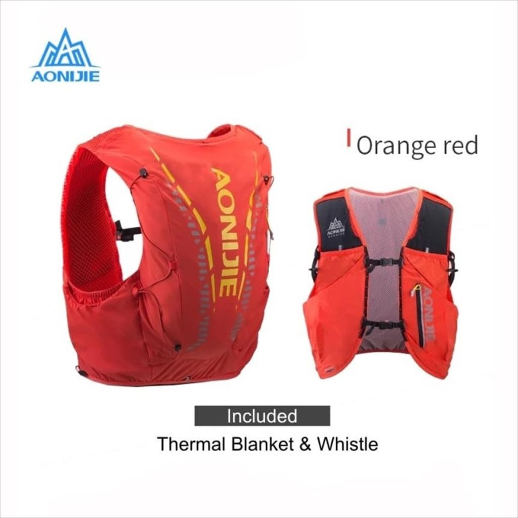 Jual Aonijie Hydration Backpack Vest C962 12L Trail Running ORANGE