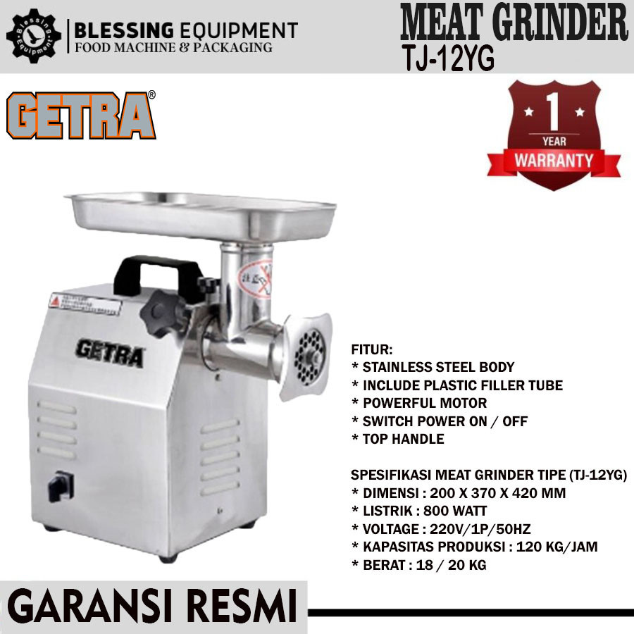 Jual TJ 12YG MEAT GRINDER GETRA TJ 12YG TJ 12 MESIN PENGGILING GILING