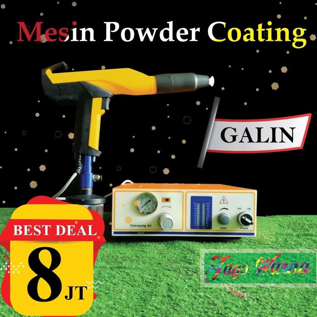 Jual Mesin Powder Coating Galin Spray Gun Powder Shopee Indonesia