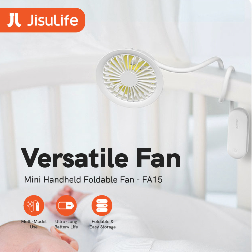 Jual Jisulife Kipas Angin Lipat Portable Versatile Mini Fan FA15