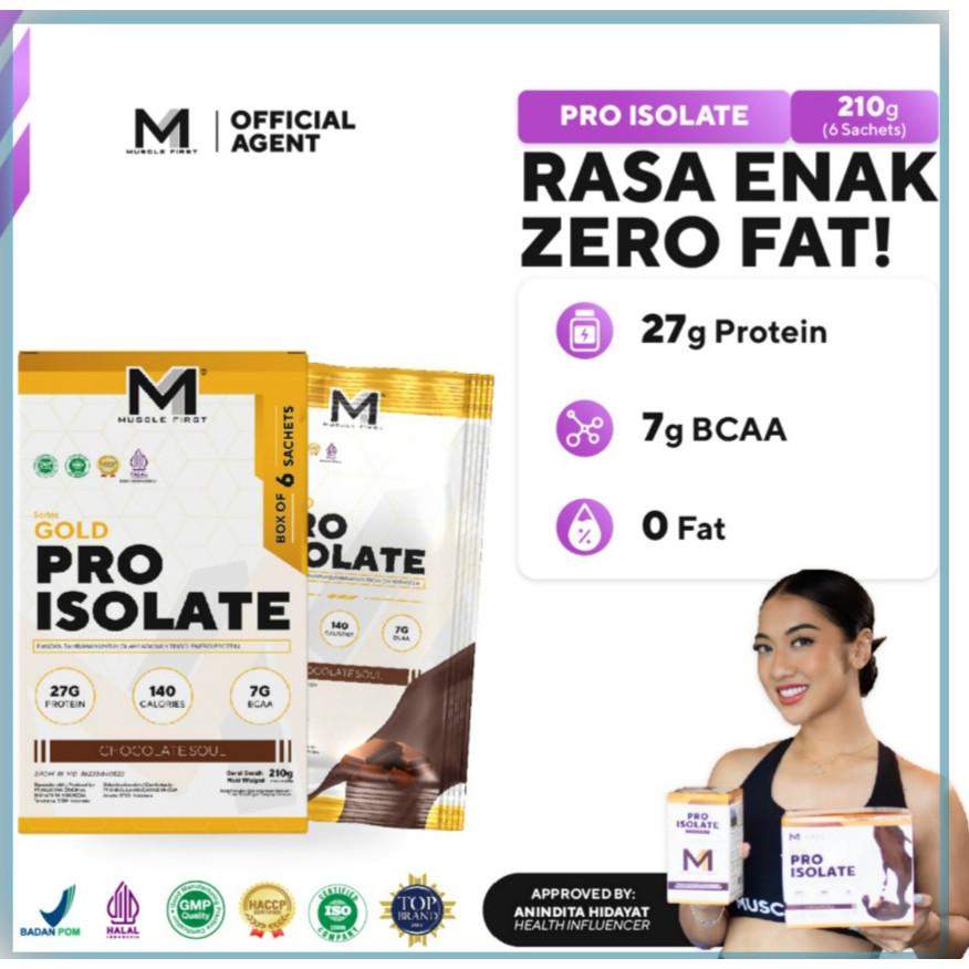 Jual Muscle First Pro Isolate Box Series Isi Sachet Whey Isolate M