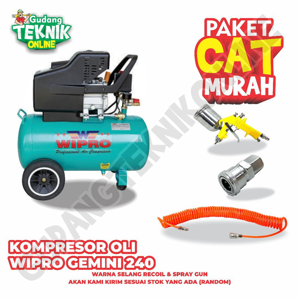 Jual Kompresor Angin Udara L Wipro Gemini Hp Portable Air