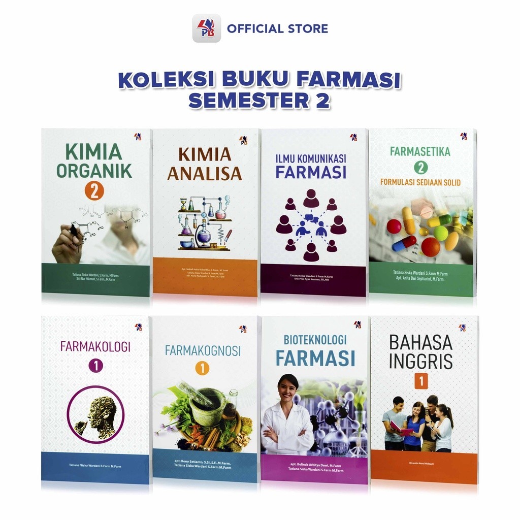 Jual Buku Kuliah Farmasi Semester Farmakognosi Bioteknologi