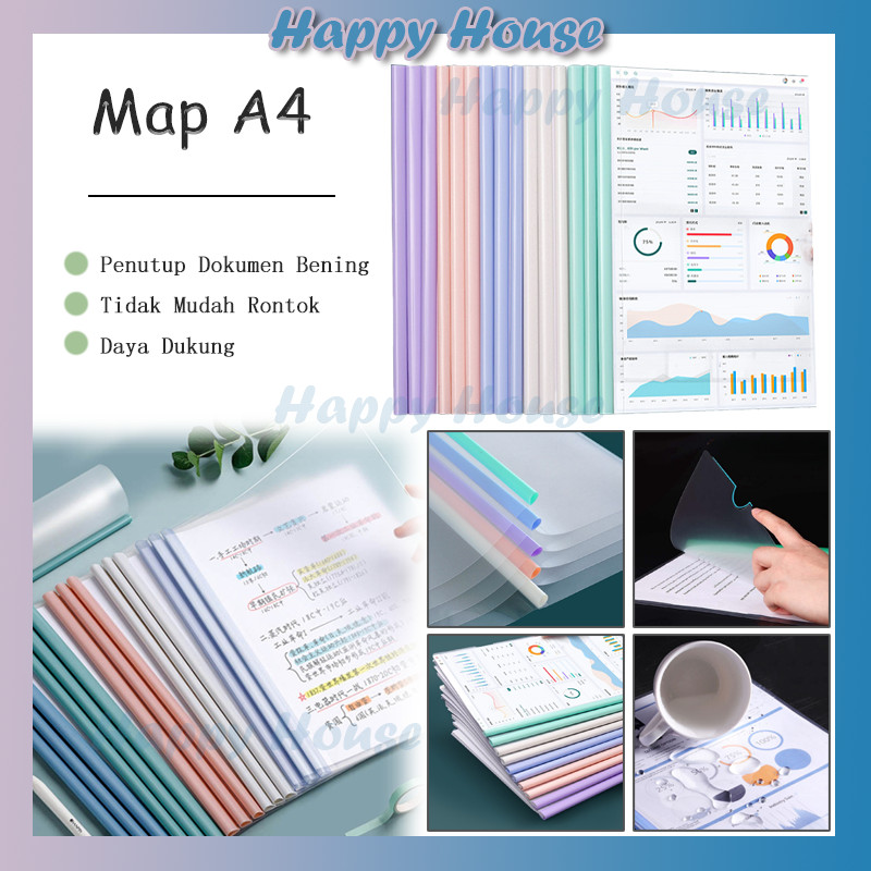 Jual Map Bening Map Plastik Bening Sheet Protector A Shopee