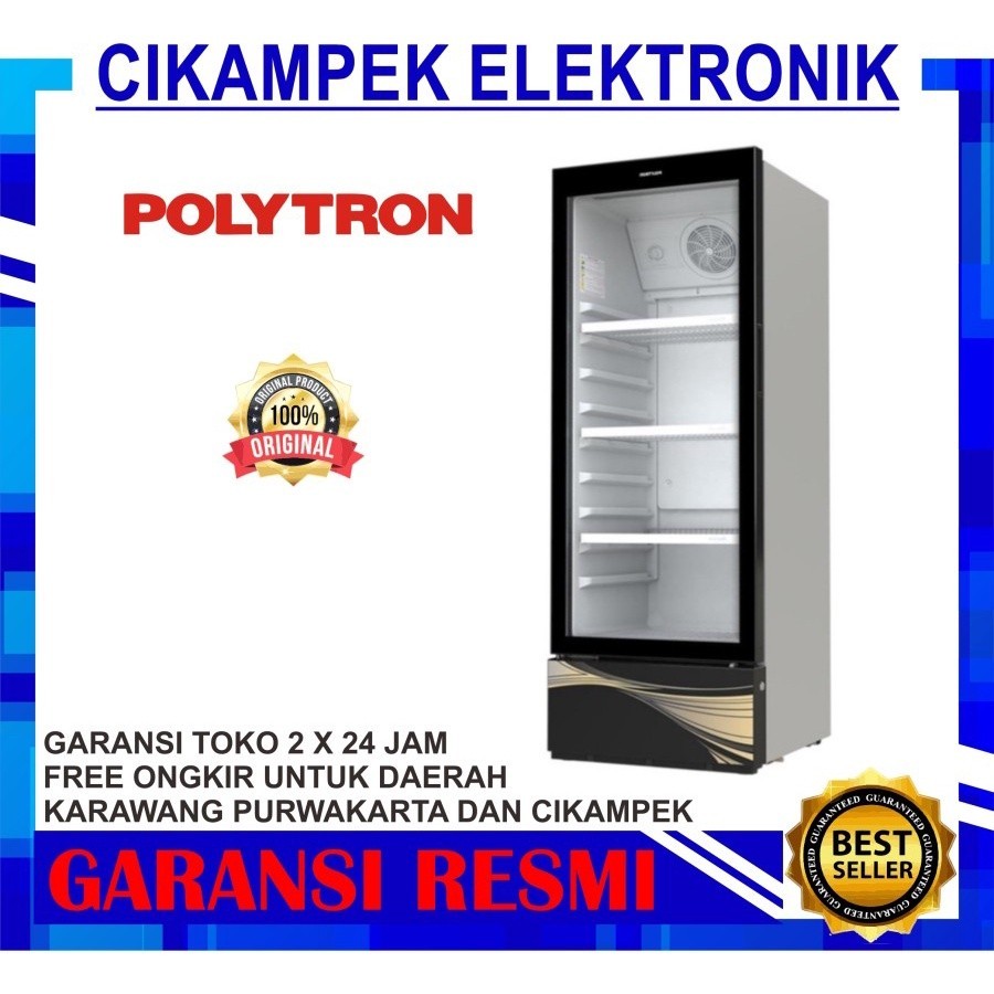 Jual Showcase Polytron Scn Pintu Rak Liter Shopee Indonesia