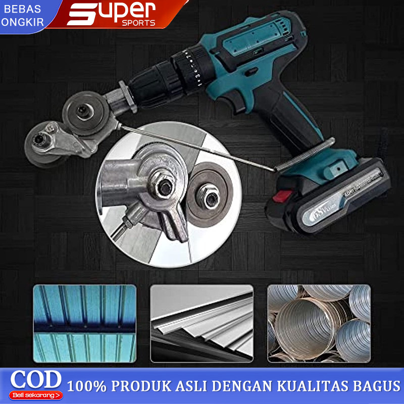 Jual Adaptor Bor Pisau Seng SH388 Alat Pemotong Lembaran Logam Pelat