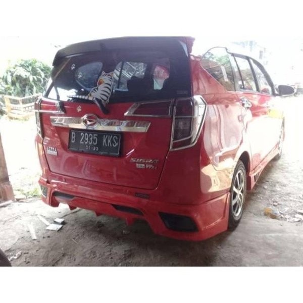 Jual Bodykit Sigra Calya Fullset Model Belakang Yaris V Body Kit