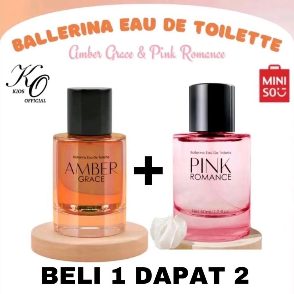 Jual Miniso Parfum Beli Gratis Parfum Ballerina Amber Grace Dan