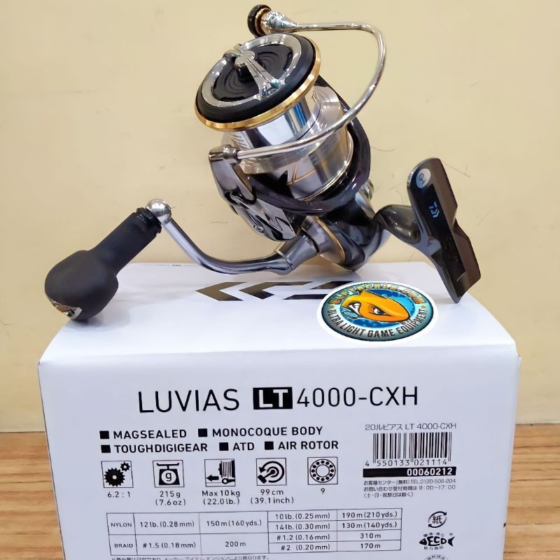 Jual Reel Daiwa Luvias Lt Cxh C Model Shopee Indonesia