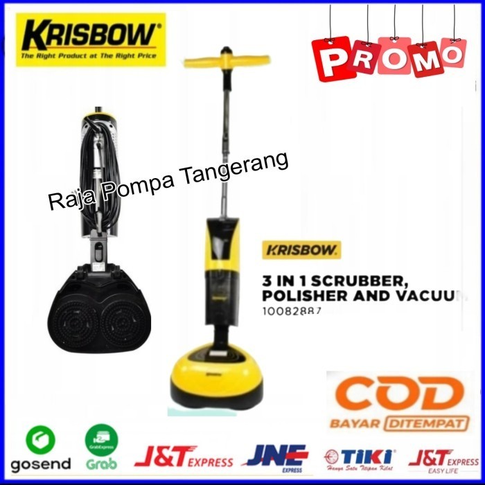 Jual Vacuum Krisbow Mesin Poles Lantai In Scrubber Polisher Vacuum