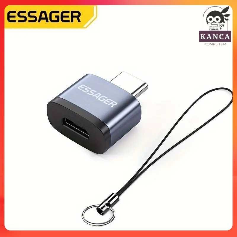 Jual KANCA ESSAGER OTG Micro USB To Type C Adapter Converter Fast