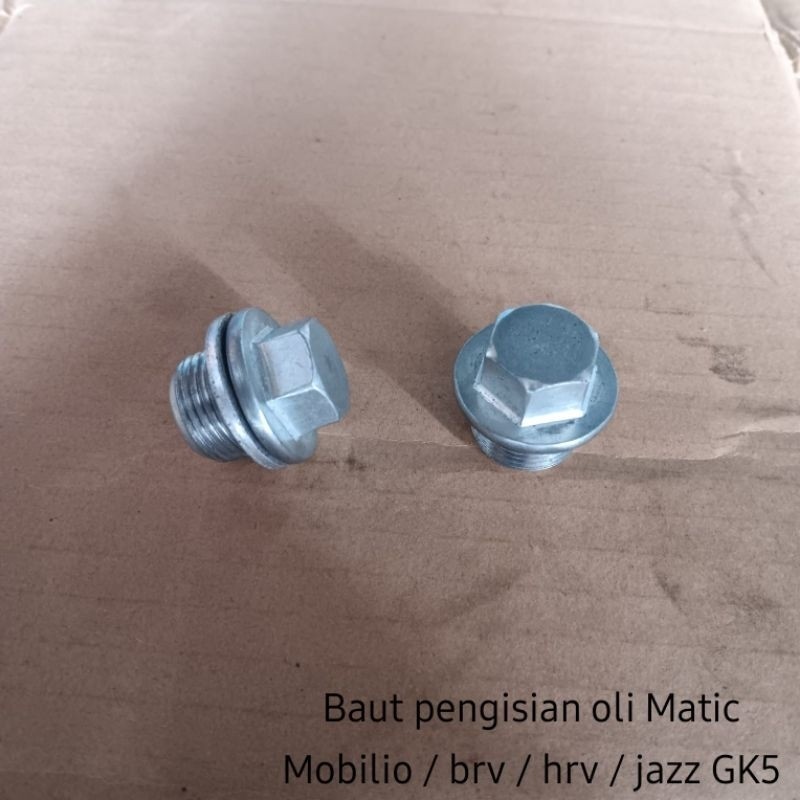 Jual Baut Bolt Pengisian Oli Matic Honda Mobilio BRV HRV Jazz RS Gk5