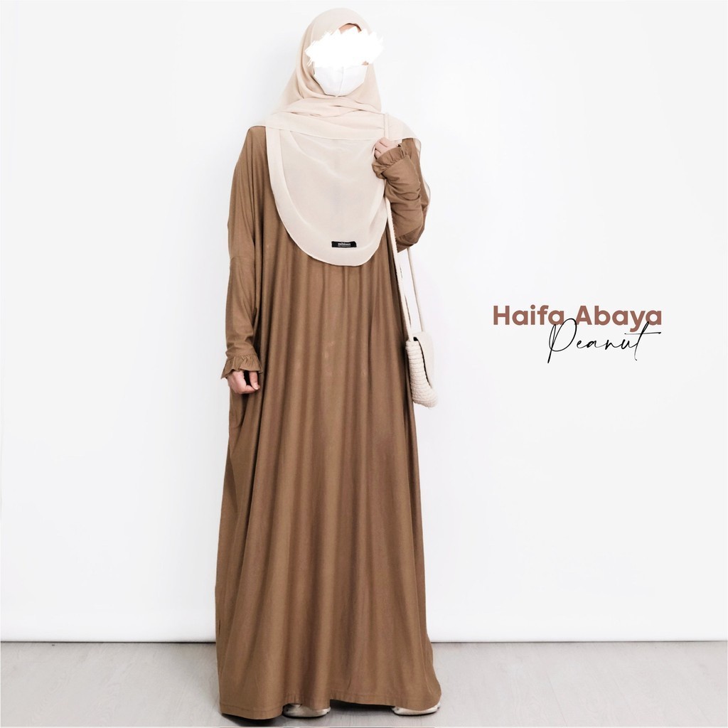 Jual Mininos Haifa Abaya Gamis Daily Spandex Remaja Muslimah Shopee