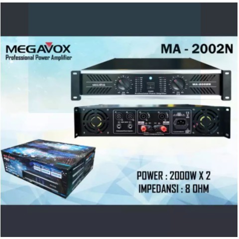 Jual Power Amplifier Megavox Ma N Ma N Original Shopee