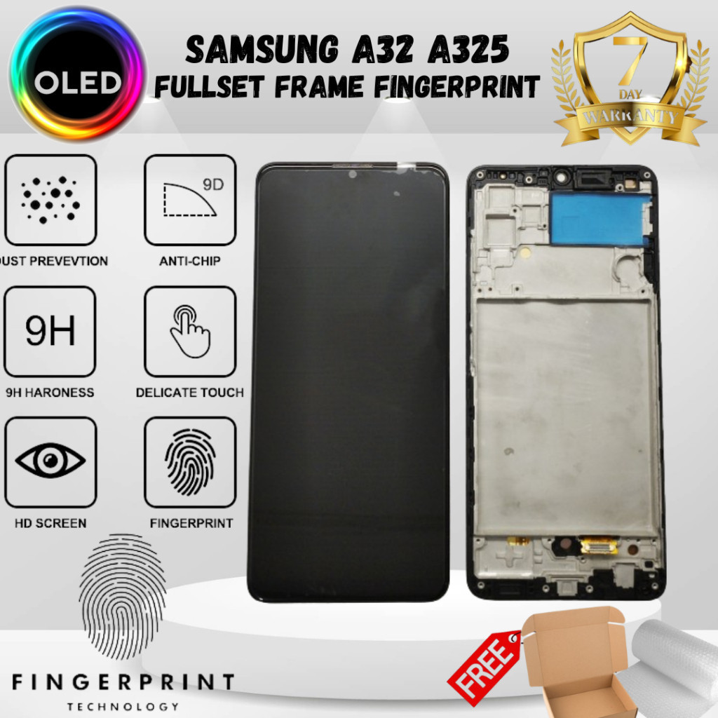 Jual LIVE DISCOUNT ORIGINAL OLED LCD SAMSUNG A32 A325 FULLSET