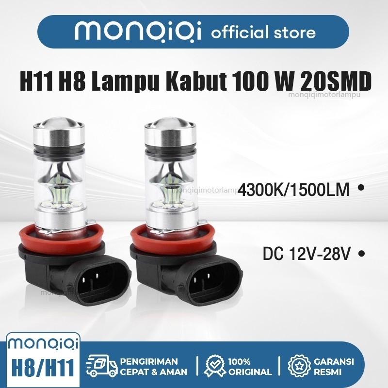 Jual Monqiqi Buah H H Lampu Kabut W Smd Mobil Led Kabut