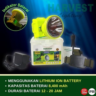 Jual W Headlamp Harvest Lighting Senter Kepala Led Professional