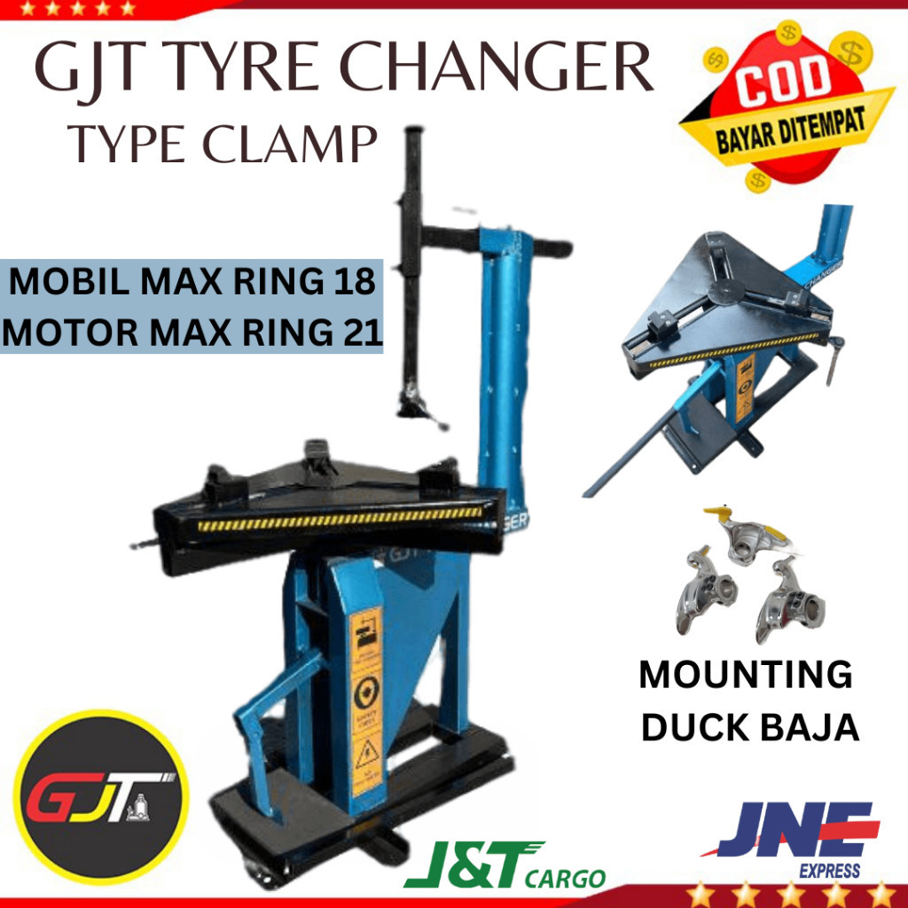 Jual Alat Buka Pasang Ban Motor Mobil Tyre Changer Manual Type Clamp