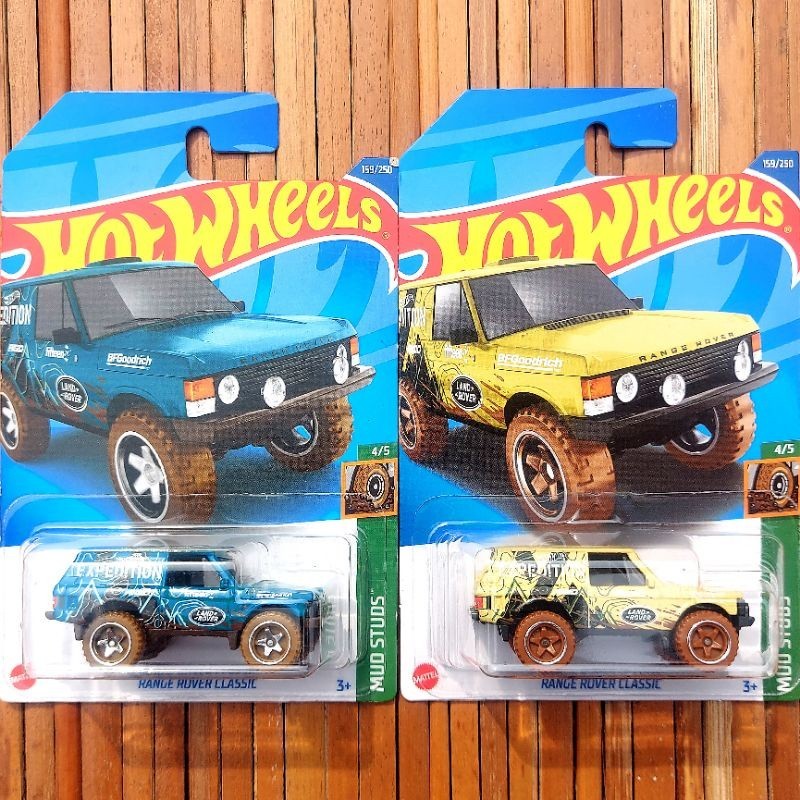 Jual Hotwheels Range Rover Classic Merah Hijau Cream Short