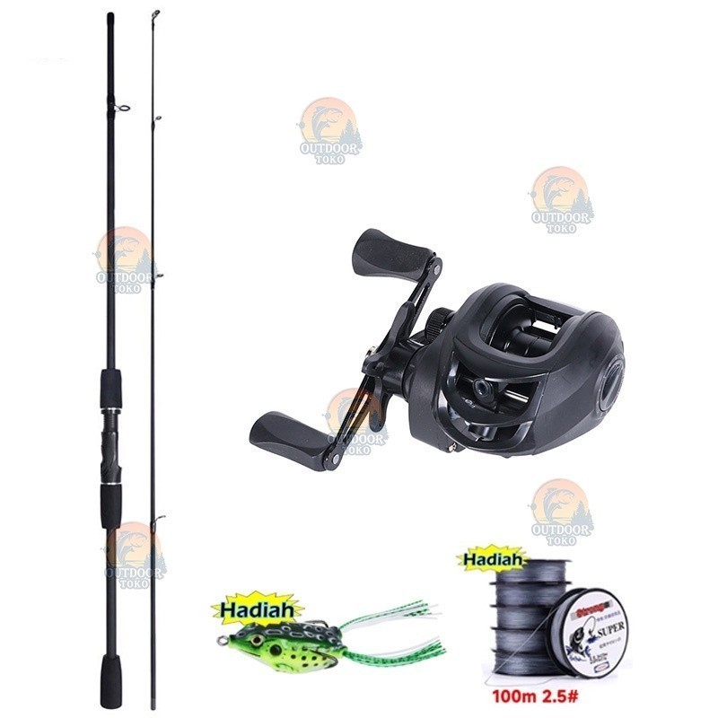 Jual Metal Spool Baitcasting Fishing Reel Carbon Fiber Baitcasting