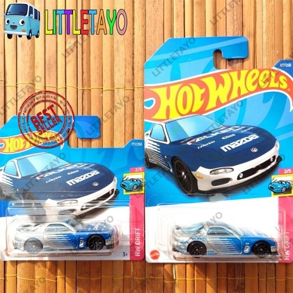 Jual HOTWHEELS HW ID 95 MAZDA RX 7 DRIFT BIRU 2019 ORANGE 2019 2022