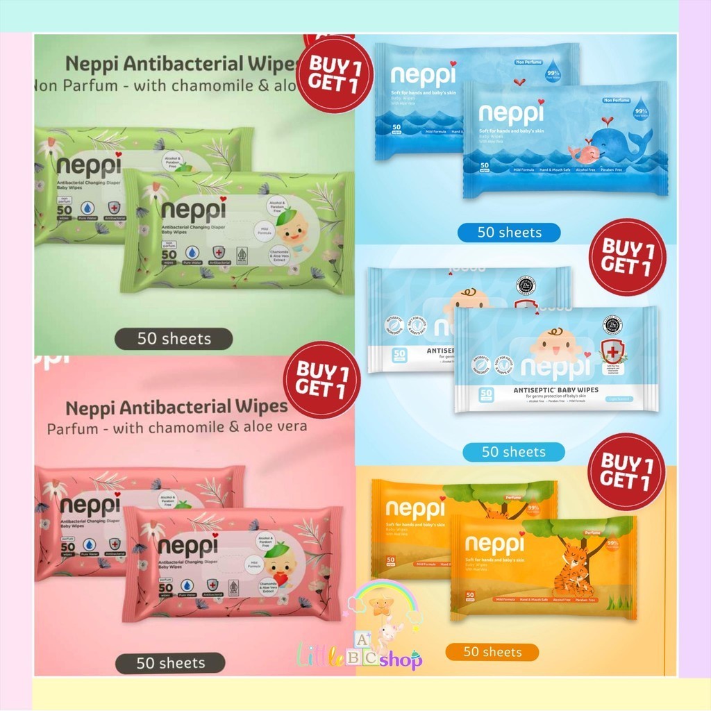 Jual Neppi Baby Wipes S Buy Get Neppi Diaper Wipes Neppi Tissue