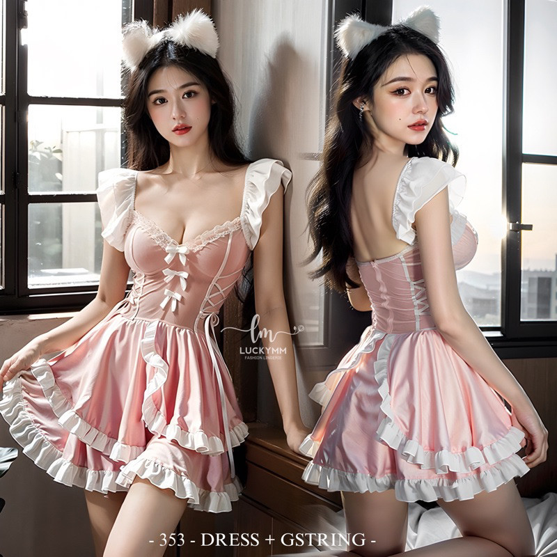 Jual Kostum Sexy Lingerie Cosplay Maid Uniform Sexy Lingerie Cosplay